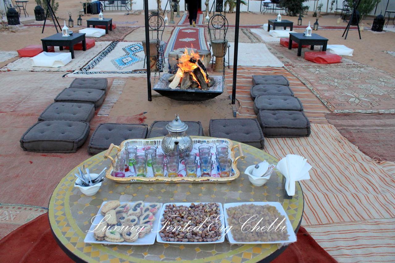Luxury Tented Erg Chebbi Merzouga Exterior foto