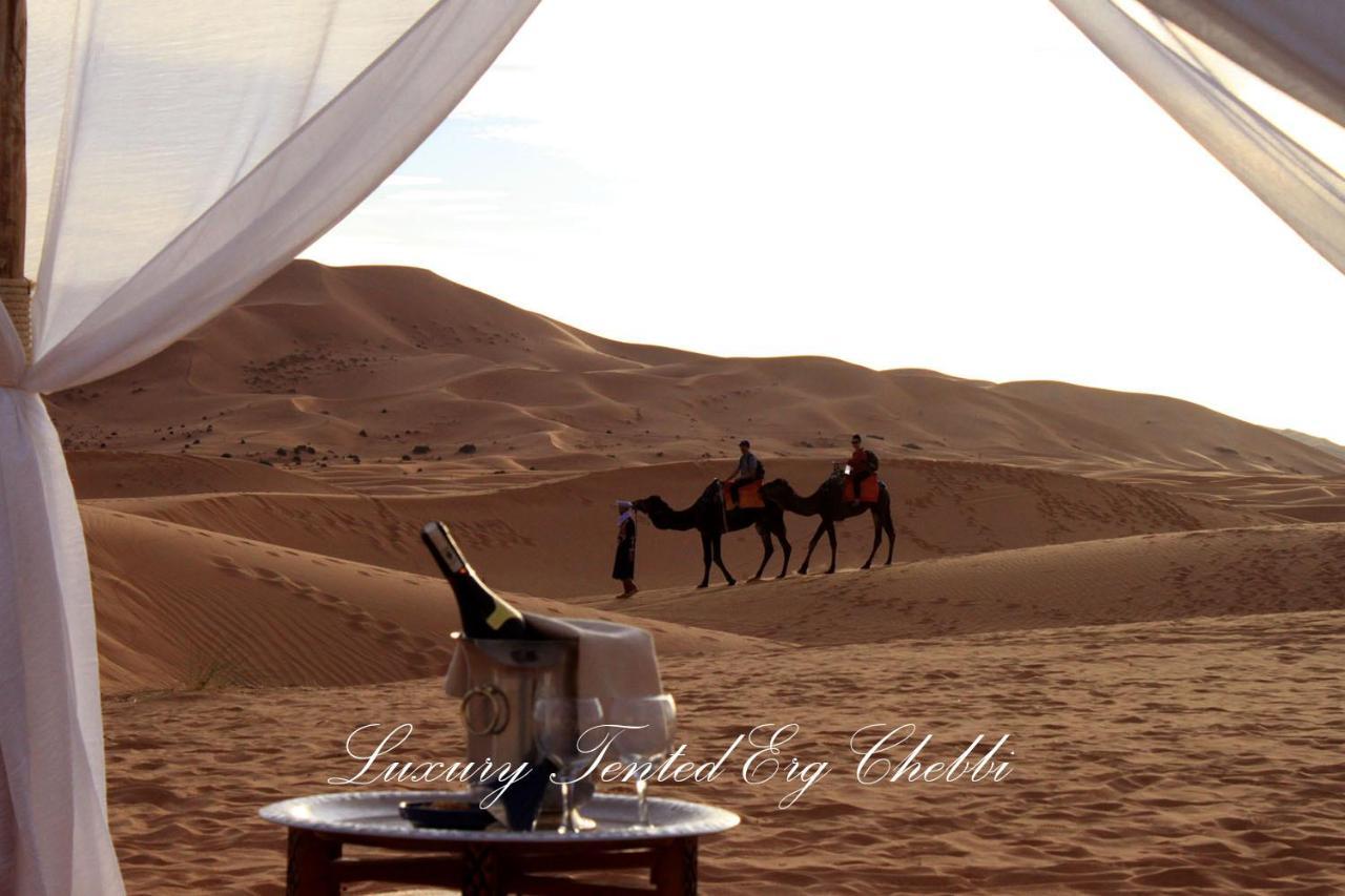 Luxury Tented Erg Chebbi Merzouga Exterior foto