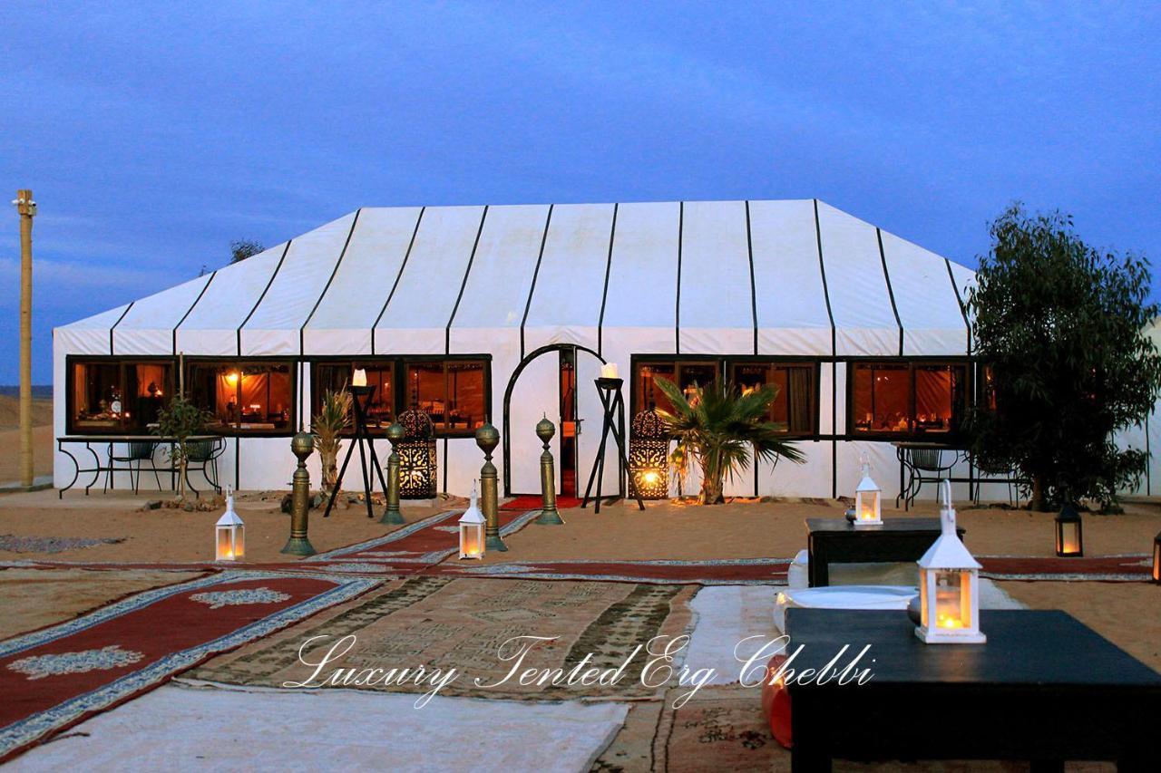 Luxury Tented Erg Chebbi Merzouga Exterior foto