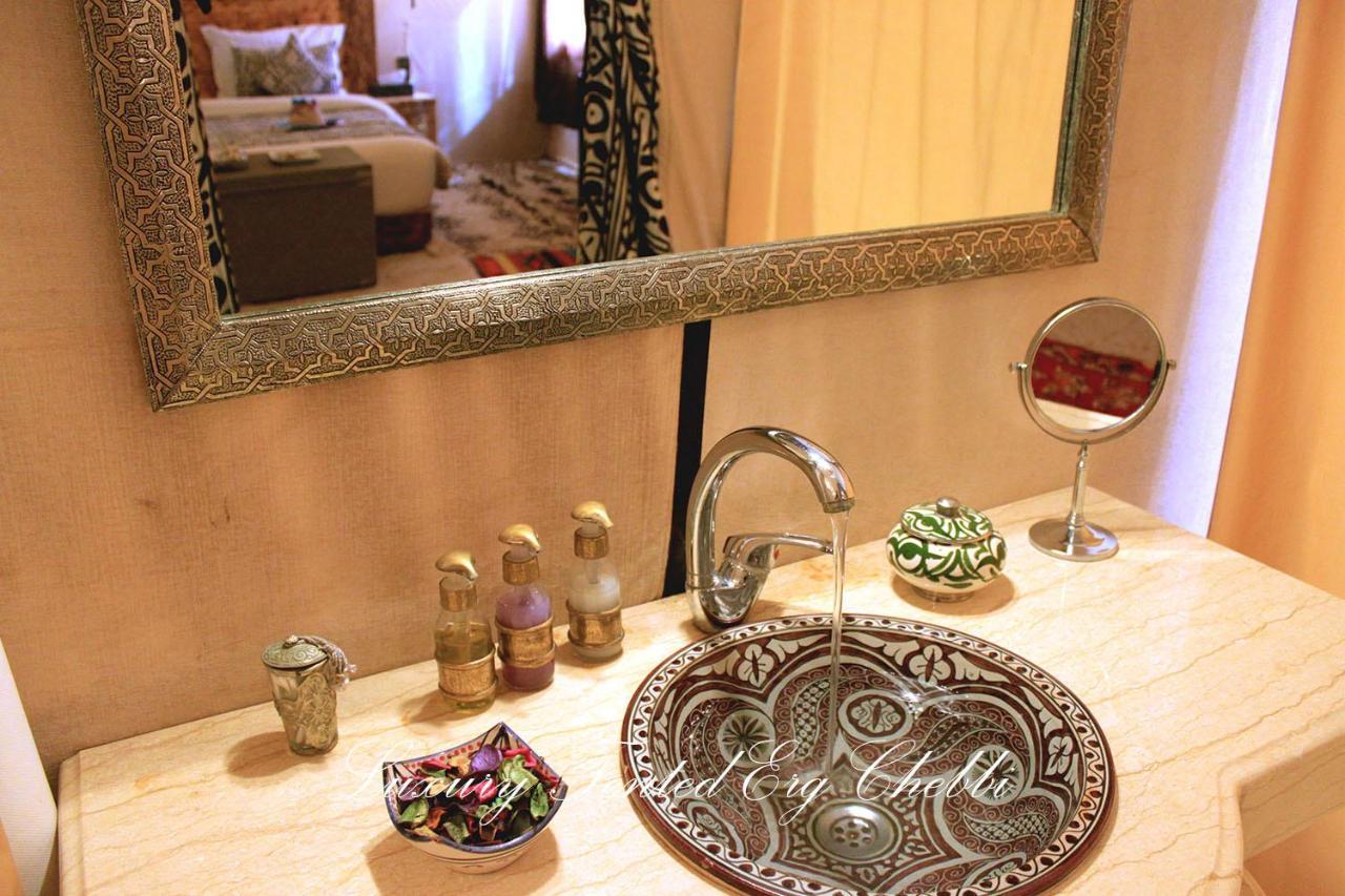 Luxury Tented Erg Chebbi Merzouga Exterior foto