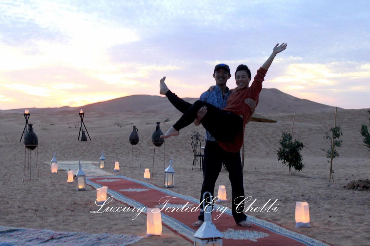 Luxury Tented Erg Chebbi Merzouga Exterior foto